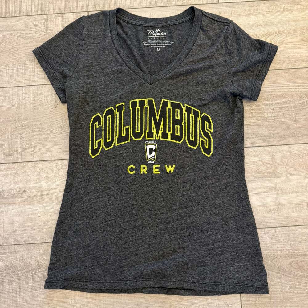 Majestic Threads Columbus Crew Womens M Gray